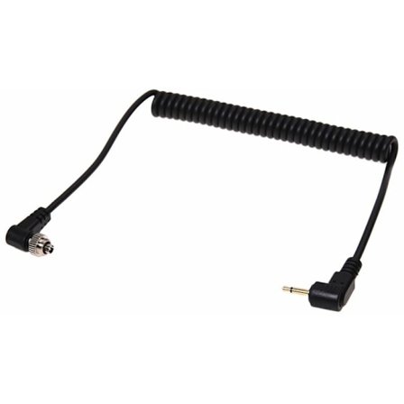 2,5 mm til hann PC Flash Sync-kabel skrue lås for Studio Trigger