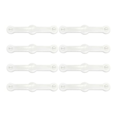 Sporløst vindusinstallasjon: 8 stk skjermvindu-klips