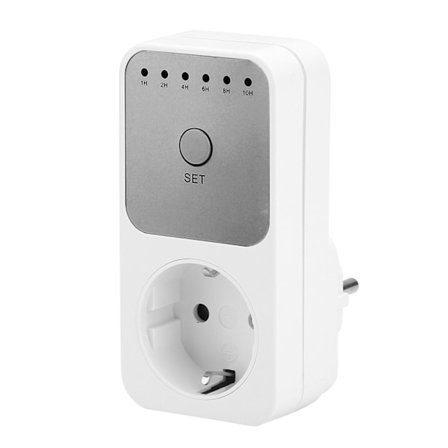 Hushållskök Intelligent Countdown-uttag Tidinställning Timer Control Socket 230VEU-kontakt