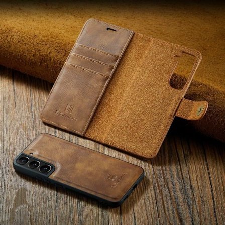 (Til Samsung Galaxy A34 5G) DG.MING Læder Telefoncover: Pung