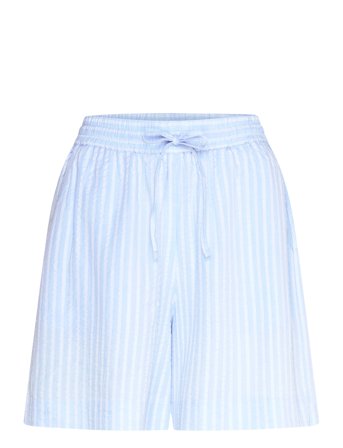 Tonal Striped Seersucker Shorts Blue GANT