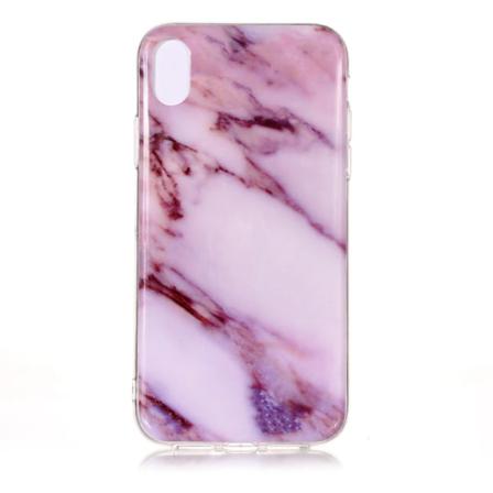 Marmorskal I Rosa Till Iphone Xs/x