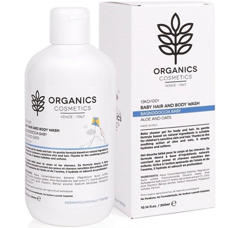 Organics Cosmetics Baby Bagnodoccia Corpo/Capelli 300ml