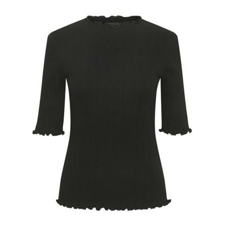 Karen by Simonsen T-Shirt 10103315 Sort, Dame Striktrøjer