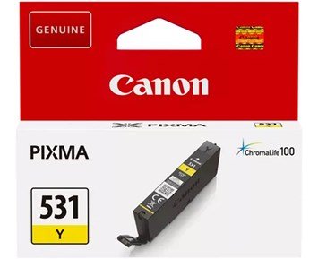 Canon-Canon CLI-531 Yellow-Canon CLI-531 blekkpatron Gul-Printing ink, toner & paper-Blekkpatroner