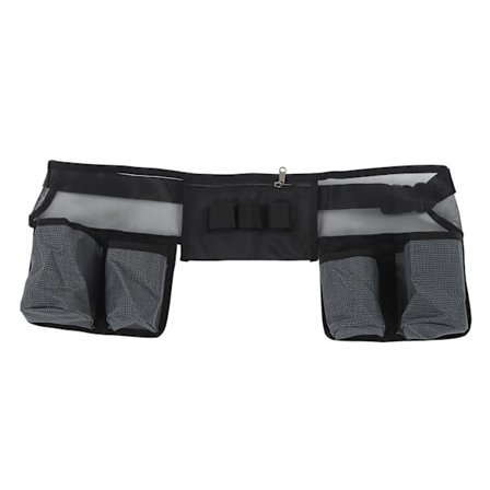 Verktøybelte med flere lommer, justerbar, kraftig, for hagearbeid, rengjøringsverktøy