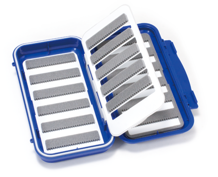 C&F Design Large 12-Row WP Fly Case w Flip Page (CF-35656) Blue