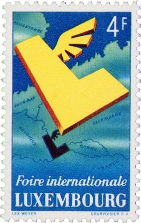 Luxembourg 1954 - MICHEL 524 - Postfrisk