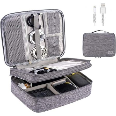 Monitoiminen elektroniikkalaukku vedenpitävä kannettava kaapeli Ba