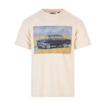 Gcds T-Shirts beige, Herr, Herr, Storlek: M