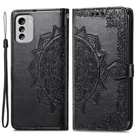 Mandala Nokia G60 Flip Fodral - Svart