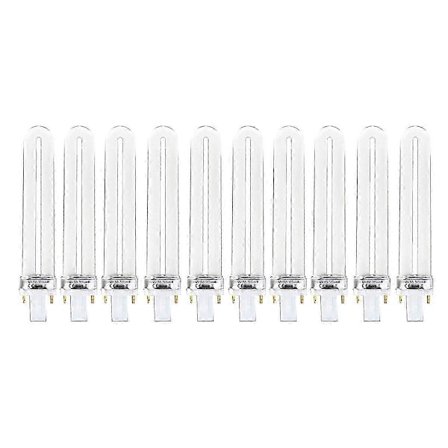 10 st 9W Nagel UV-lampa 365nm Glödlampa Rör