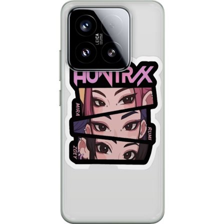 Kompatibelt Mobildeksel til Xiaomi 15 K-pop-inspirert futuristisk jentegruppe i neonlys og kosmisk sci-fi scene