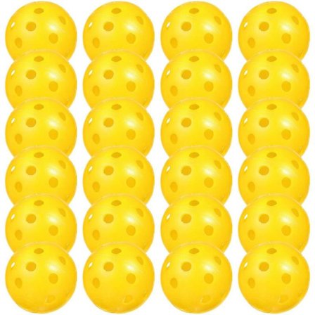 24 stk Golf Øvelsesballer Luftstrøm Golfballer Plast Golfballer Golf Treningsballer Golf Tilbehør-FA-