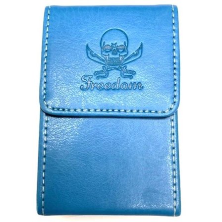 Belt Cigarette case blå