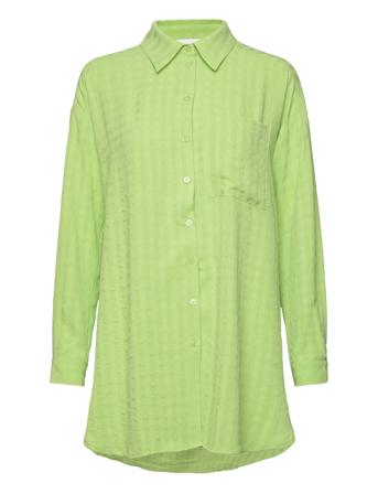 Halnamw Boxy Shirt Green My Essential Wardrobe