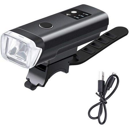 Cykel LED-strålkastare fram, cykelstrålkastare, intelligent induktion