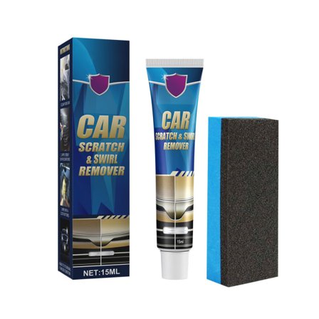 Raaputus- ja pyörremerkkien poistaja - Auton naarmujen poistaja, kiillotusaine ja maalipinnan palauttaja - Tahna, jolla korjaat helposti maalivauriot