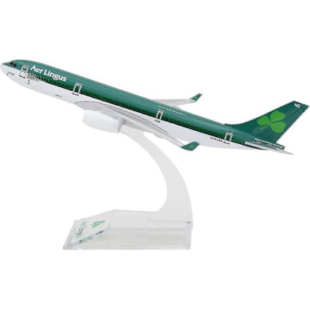 1:400 Air Bus A330 Irland Aer Lingus Metall Flygplansmodell Leksaksflygplansmodell (FMY)