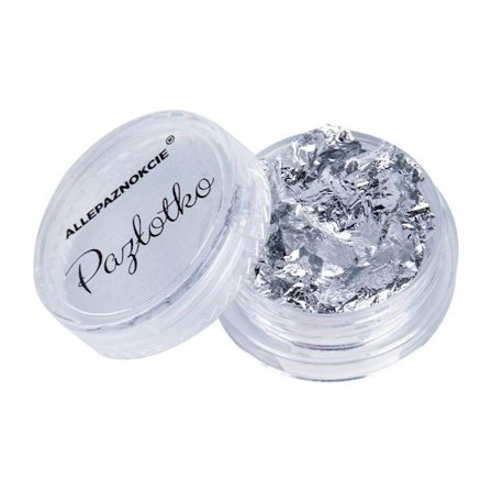 Nageldekorationer - Metall / Alu flagor - 01