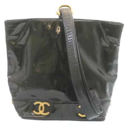 Chanel Vintage, Pre-owned Leather Shoulder Bag Zwart, Dames, Maat:ONE Size