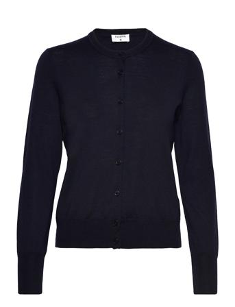 Merino Short Cardigan Filippa K Navy