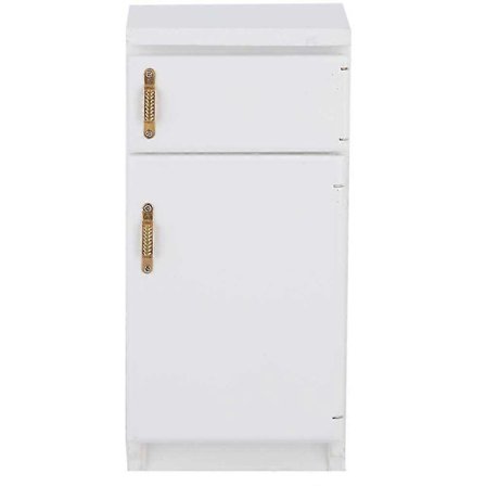 1:12 Hvitt Mini Kjøleskap Utmerket Møbelmodell Kjøkkentilbehør (FMY)