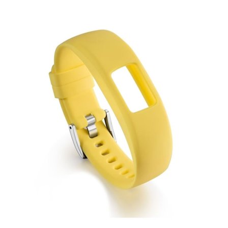 Garmin Vivofit 4 klockarmband Garmin Vivofit 4 silikon material flexibel - Gul och storlek S