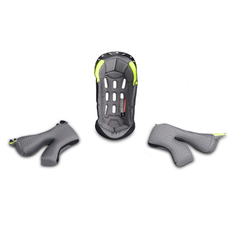 Crossikypärän Vuori Raven IPSUM EVO Musta-Keltainen S