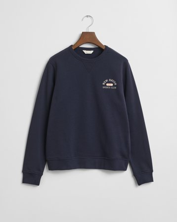 GANT Teenager Graphic Rundhals-Sweatshirt (134/140) Marineblau