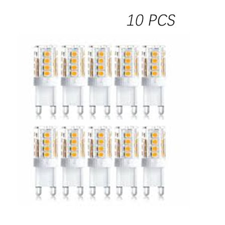 10 st G9 5W LED-lampor, kall och varm vit, LED-ersättningslampor