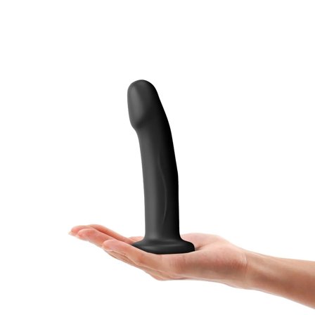 REAL PLEASURE MEDIUM svart - Vuxen.se - Handsfree dildo med sugpropp