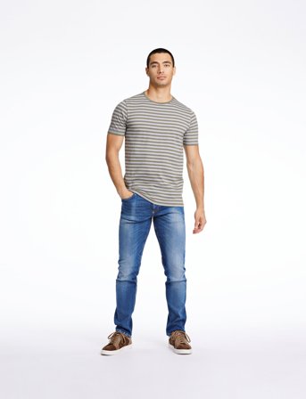 Lindbergh Superflex Jeans Mid Nigth Blue - Ta - Blue - 38 x 32