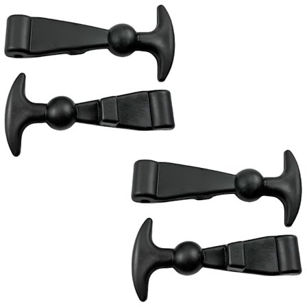 Robust T-håndtag motorafdækning krog sikker forbindelse til lastbiler maskiner