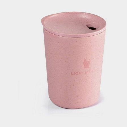 Plastmugg med lock Light My Fire MyCup ́n Lid Original DustyPink, 36 cl / 360 ml