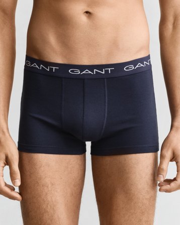 GANT Herren 5er-Pack Boxershorts (L) Marineblau