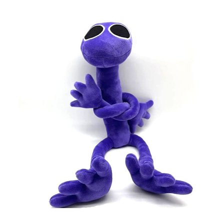 Lilla Rainbow Friends Plysj Legetøj, den bedste julegave til børn (lilla)