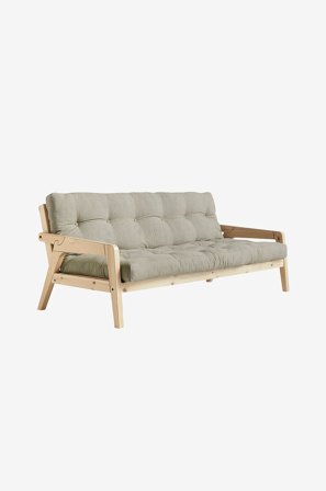 Karup Design - Soffa Grab Natur Bas - Beige - Bäddsoffor - Från Homeroom