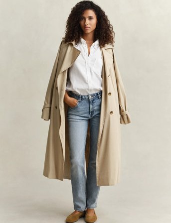 GANT Straight Stretch Jeans - Blue - 29 x 32