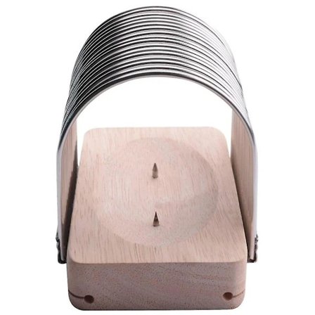 Hasselbackspotatis Skärare Potatisskärverktyg Fixerad Tomat Lökskärare Anti-skär Hand Rostfritt Stål S