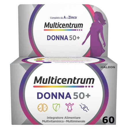 Multicentrum Donna 50+ Integratore Multivitaminico Multiminerale