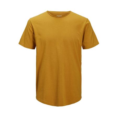 Jack & Jones T-Shirts , Geel , Heren , Maat: S