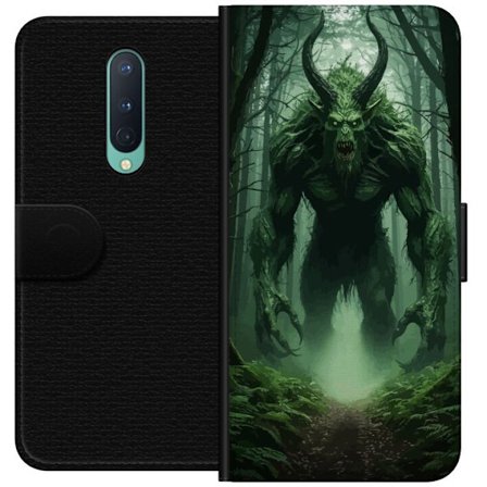 Yhteensopiva Lompakkokotelo OnePlus 8 Hirviö Metsä Fantasia Mystinen Olento