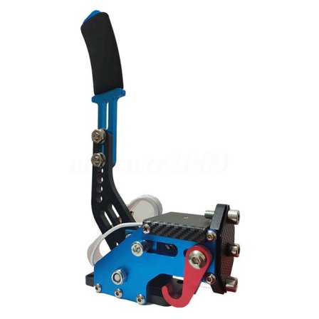 14-bits PC USB håndbrems uten klips for racing spill Blå - Perfet