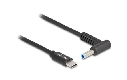Delock Laptop Charging Cable USB-C male to HP 4.5 x 3.0 mm male