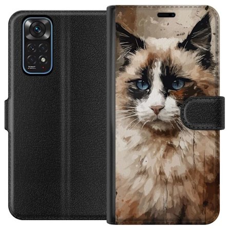 Kompatibelt Plånboksfodral till Xiaomi Xiaomi Redmi Note 11 Ragdoll