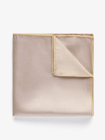 John Henric Men's Hellbeige Einstecktuch Size Onesize