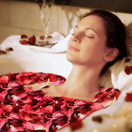 500g Naturlige Tørkede Roseblader Ekte Tørket Safflower, Egnet for