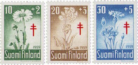 Finland 1959 - MICHEL 509-511 - Postfrisk