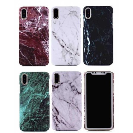 iPhone XS Max Marble Case Slimfit 3D Design